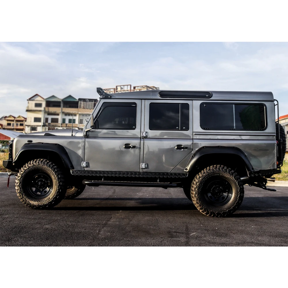 ABS Plastic Fender Flares For Land Rover Defender 110 Accessories Crusher Flares auto fender