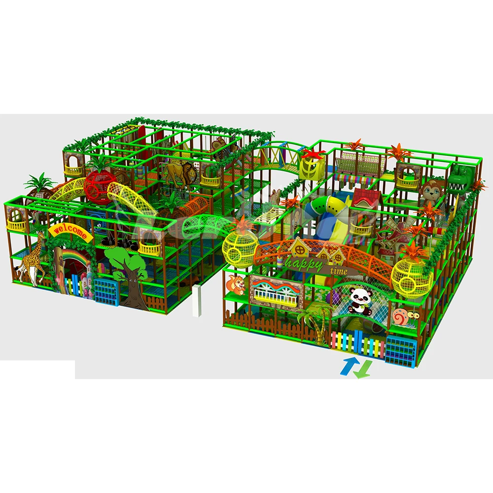 Commercial Children Indoor Playground Equipment Amusement Park Toddler Soft  Indoor Playground Set For Sale