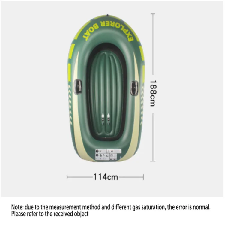 
Kayaking assault inflatable boat high quality 2person fishing inflatable boat 