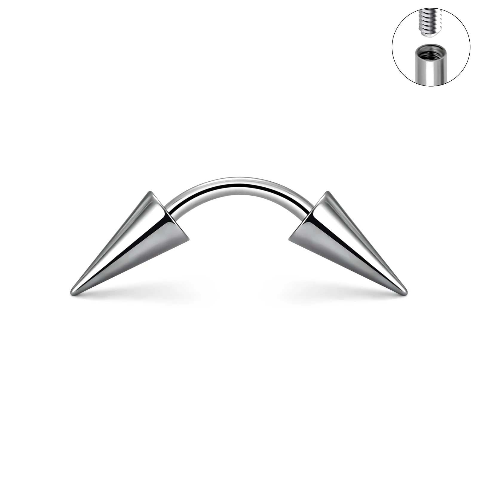 G23 Titanium 16G Body Piercing Jewelry Lot Bulk Nose Ring Tongue Bar Eyebrow Labret Set Horseshoe Pack