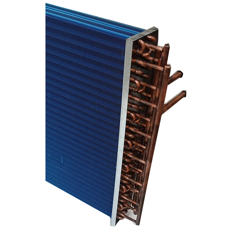 Aluminum finned evaporator  air dryer condenser