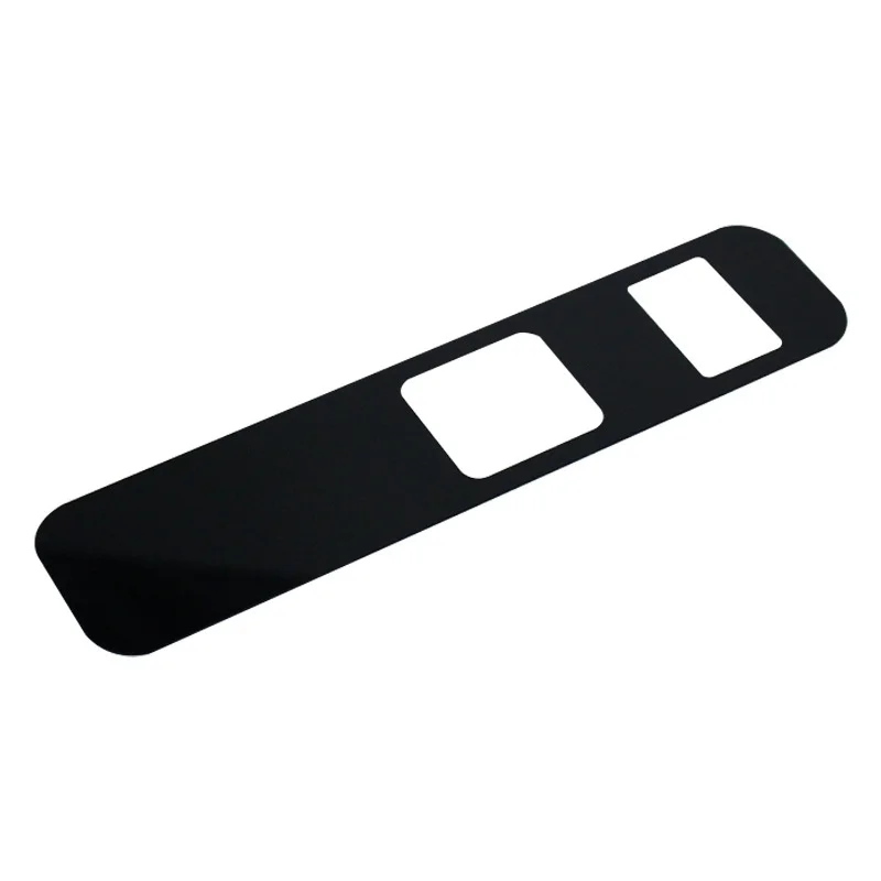 Custom swipe display tempered glass touch panel for smart home touch multi-specification screen printing glass panel