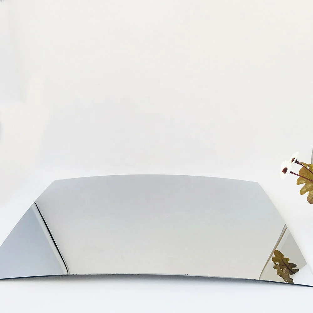1.8mm car convex chrome sheet mirror glass