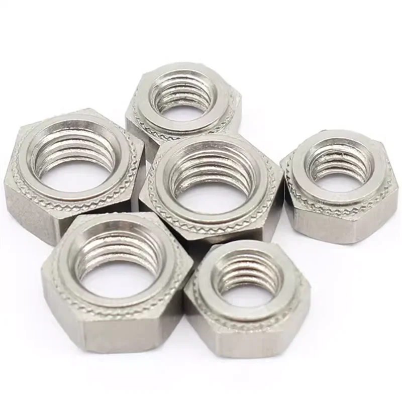 Stainless Steel Hex Insert Self Clinching Nut Diagonal Extrusion Nut Hexagon Self Locking Nut