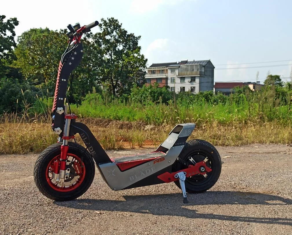 The factory produces a powerful 2000w motor high speed 80km/h adult foldable electric scooter