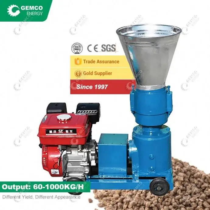 Cheap Flat Die Diesel/Electric/Pto Small Poultry Animal Feed Mill for Making/Processing Chicken,Cow,Pig,Livestock,Dairy,Rabbit