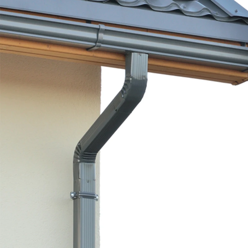 Durable aluminium Downspout Gutter Elbows White Downspout Gutter Elbows 90 degrees Downspout Gutter Elbows