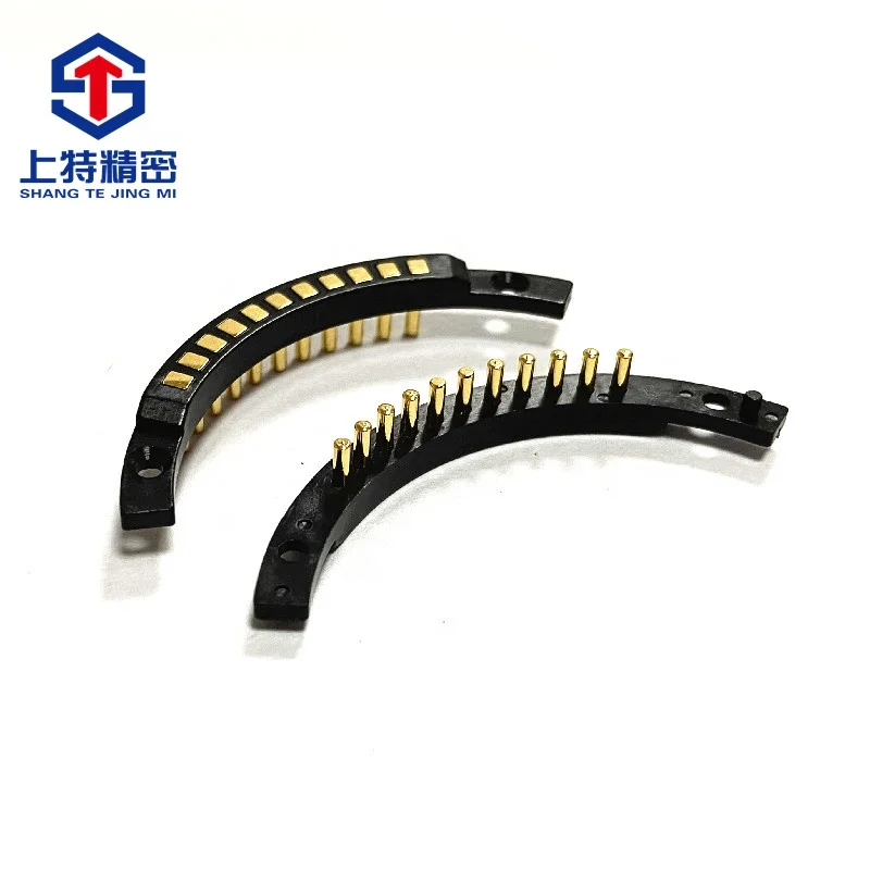 11PIN Conductive Semicircular SLR Camera Lens Pogo Pin Connector