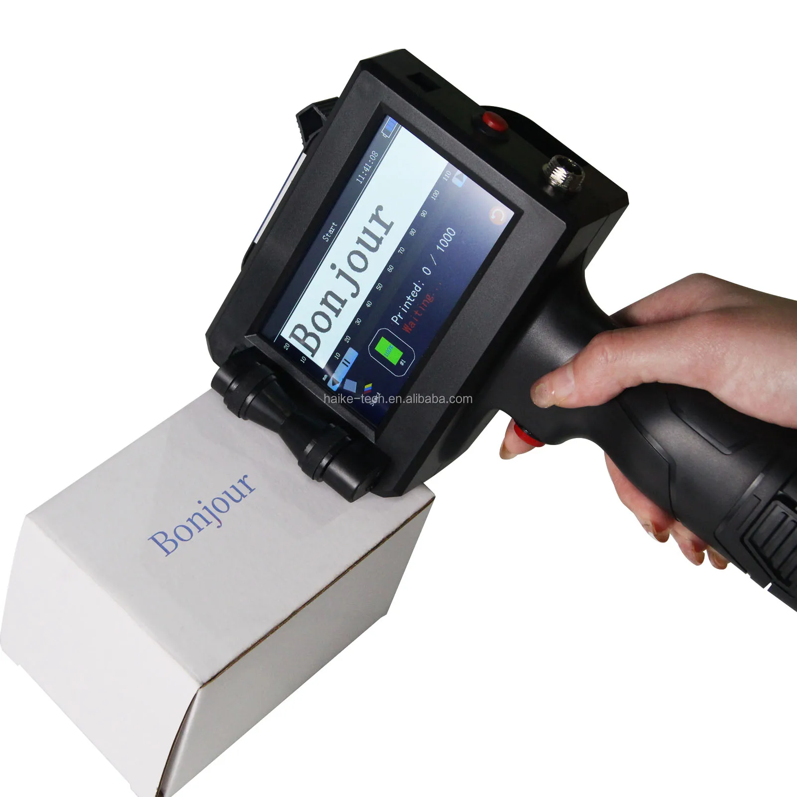 Mini Printer Batch Code Portable Handheld Inkjet Printing Machine for Fast Dry Batch Coder Egg Date Expiry Number Date