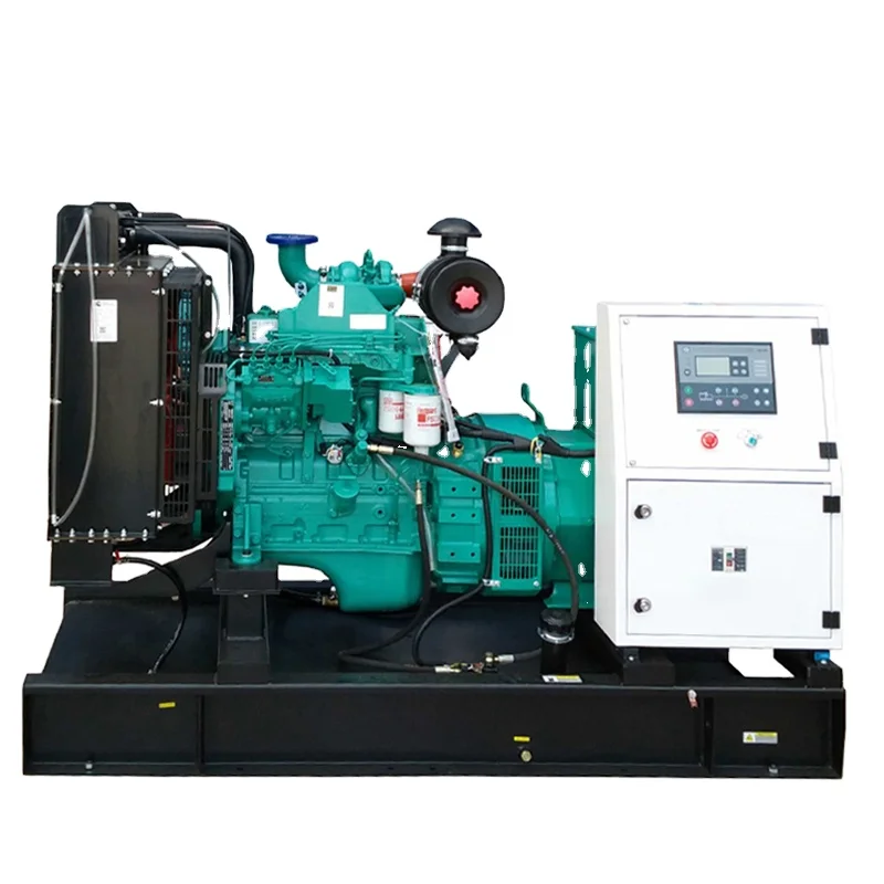 2023 New design mobile type 40kw 50kw lower fuel consumption diesel power gen set generator 50kva 60kva with Cummins engine