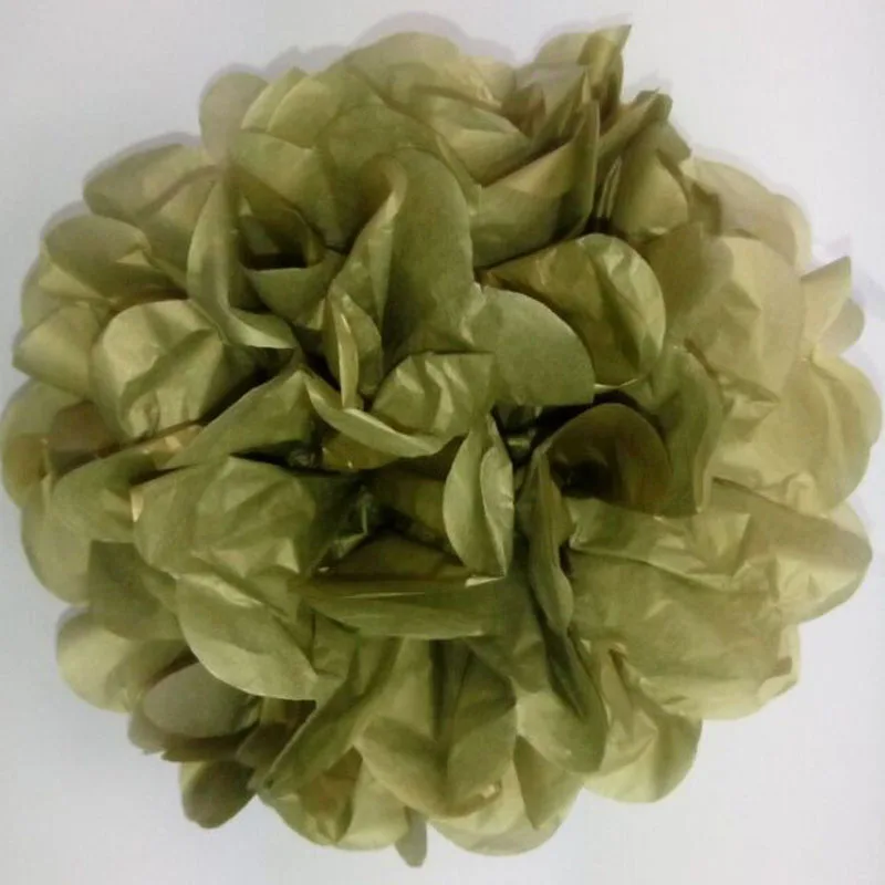 15PCS Blue Ivory Gold Paper Lanterns Pom Poms Honeycombs Party Decoration Set for Wedding Birthday Home Decor