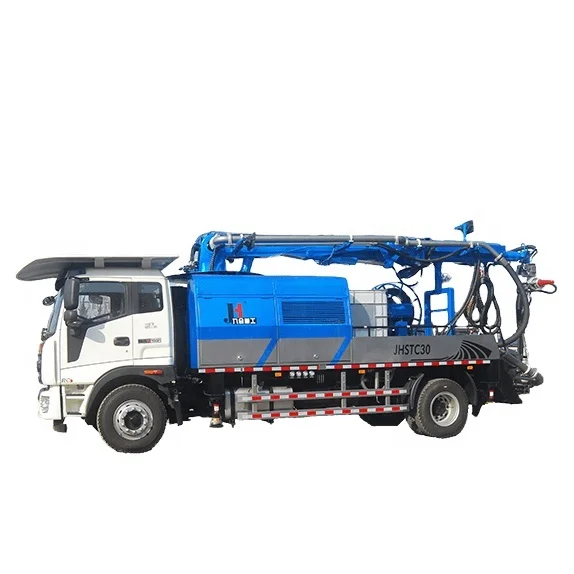 Easy Operation wet concrete Shotcrete Pump machine for Grouting Pump Spraying 30 M3/H Output