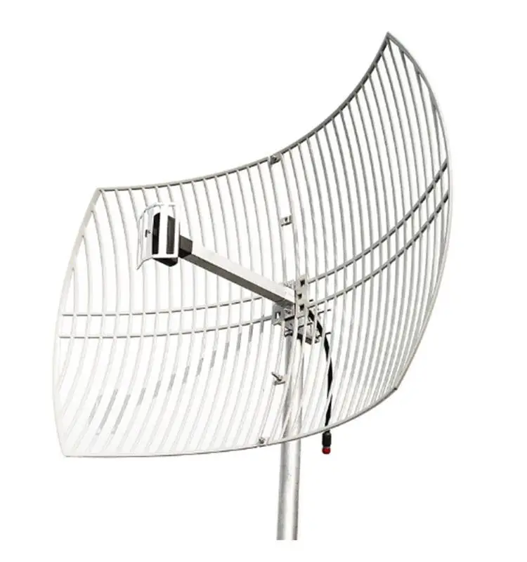 Hot Selling Outdoor High Gain Directional 2.4Ghz Wifi Signal Booster Point to Point Parabolic Grid Communication
