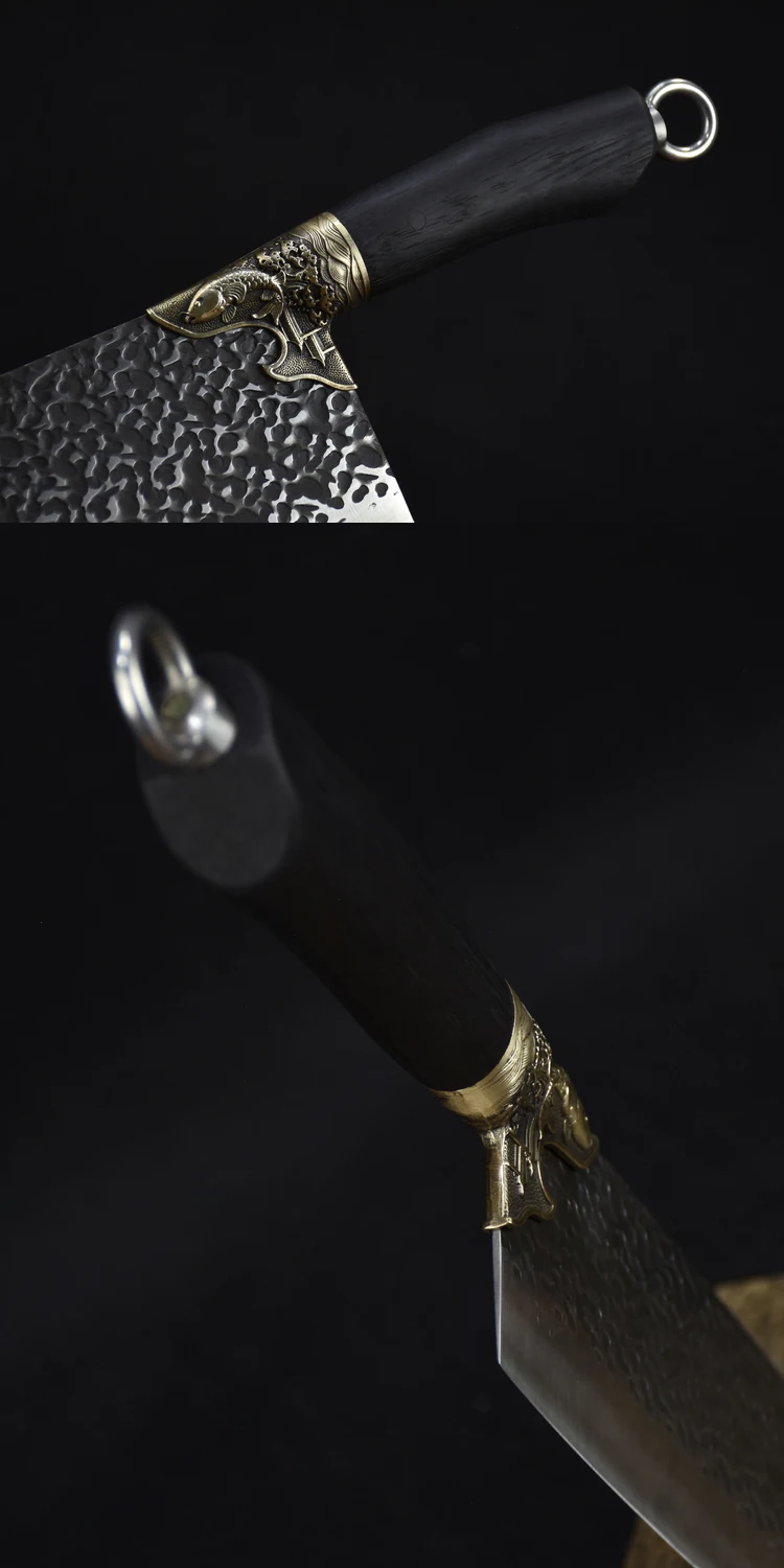 Yangjiang hot push Damascus knife forging knife vg10 stainless steel 5-piece kitchen knife set