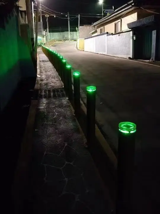 Led RGB Ground Lights Outdoor Solar Recessed Buried Floor Lamp Garden Landscape Lighting Underground Light