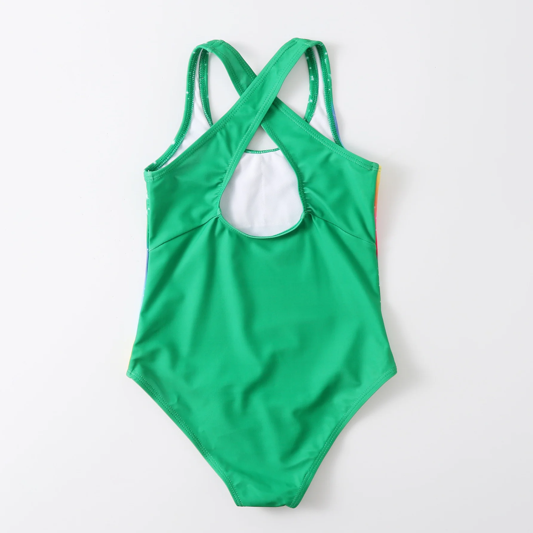 Low Moq Girl Kids Swimsuit Children Designer Swim Wear Cute Kids Bikini Girls Swimsuit Child Trajes De Bano Para Ninas