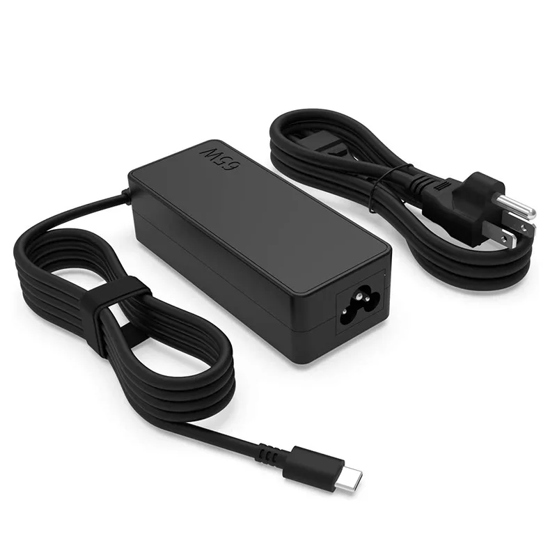 For Lenovo Type-C power adapter 45W 65W notebook power supply PD HP charger USB-C