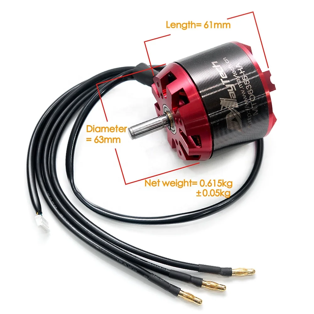 Maytech 4 wheel electric skateboard 3510W 190kv electric vehicle motor kit for electric bike robot and battle robots