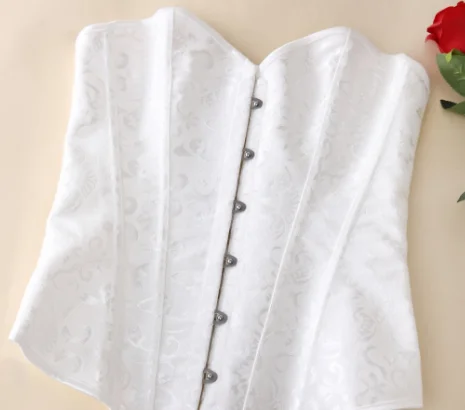 The latest production of waist cinching  corset in 2024  chest support and body shaping 12 bone corset