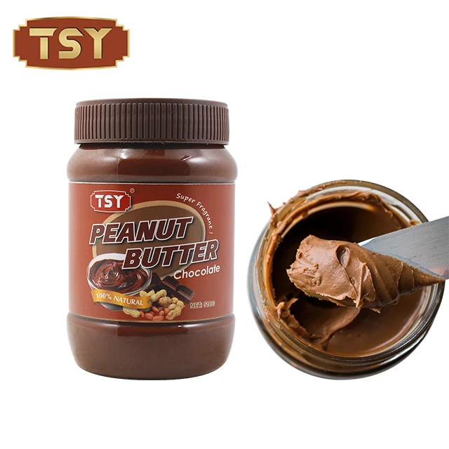 TSY Foods Wholesale Nongmo Peanut Paste Brand Top Quality Premium Cheap Chocolate Peanuts Butter