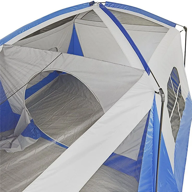 
8+ Person Tent Outdoors Water Resistant Dome Tent for Camping with Removable Rain Fly and Carry Bag 
