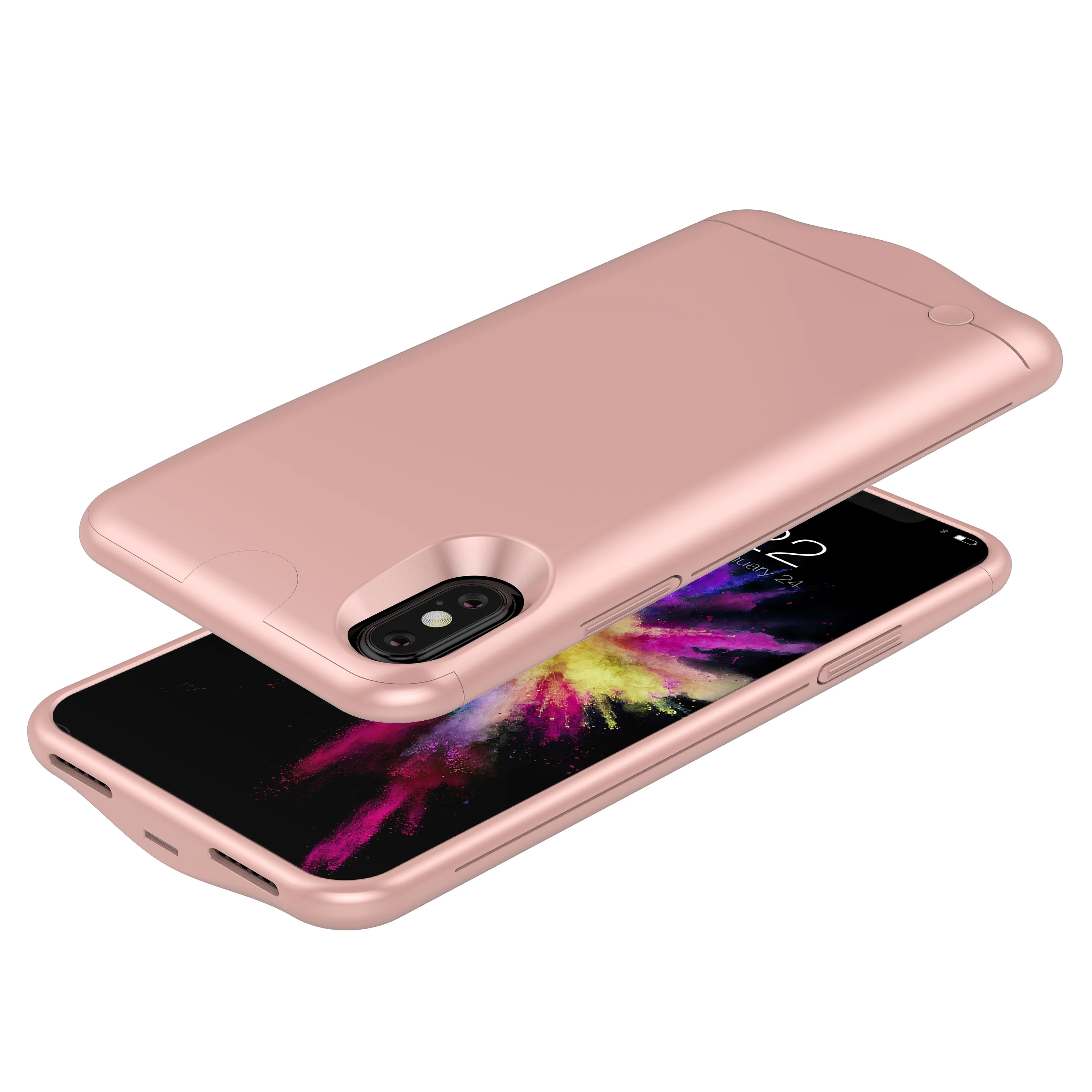  Новое поступление чехол для iPhone XS MAX XR 6 7 8 Plus тонкий умный мобильного телефона с зарядным