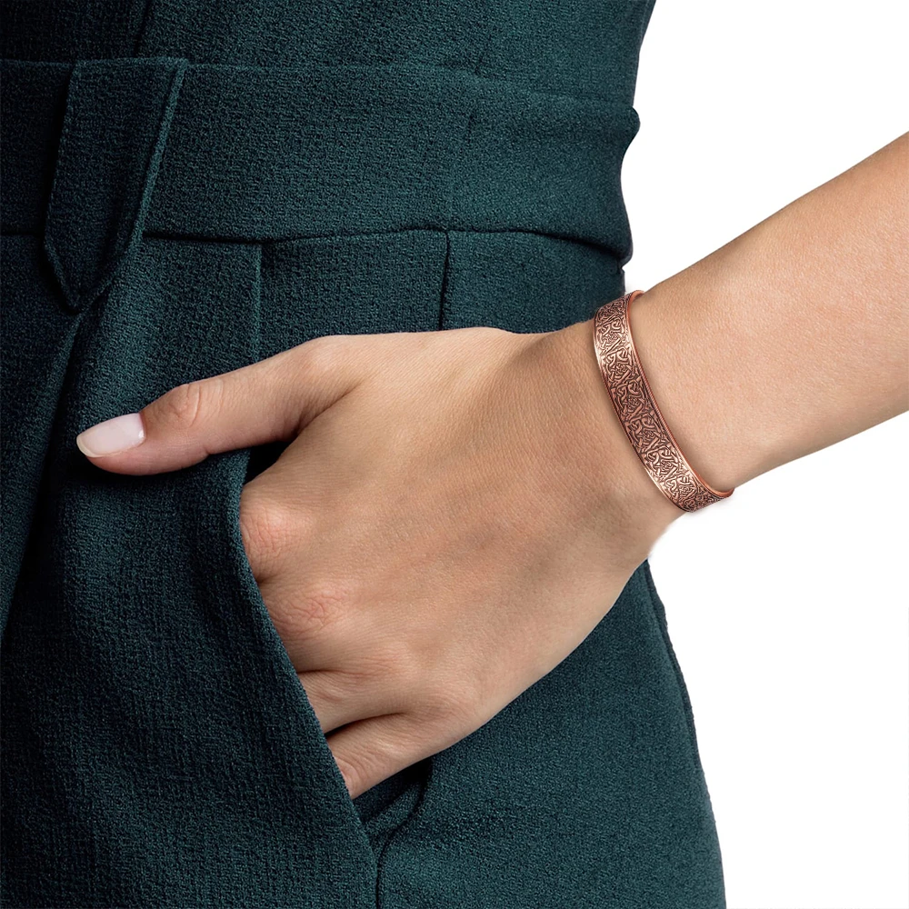 Energinox Wholesale Hand Cuff Bangle Magnetic Bracelet For Men
