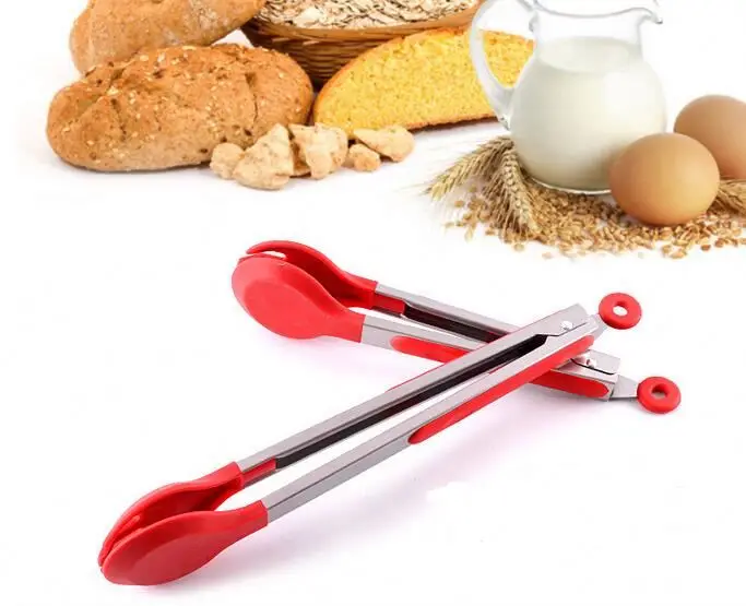 Long handle plastic kitchen ice tong