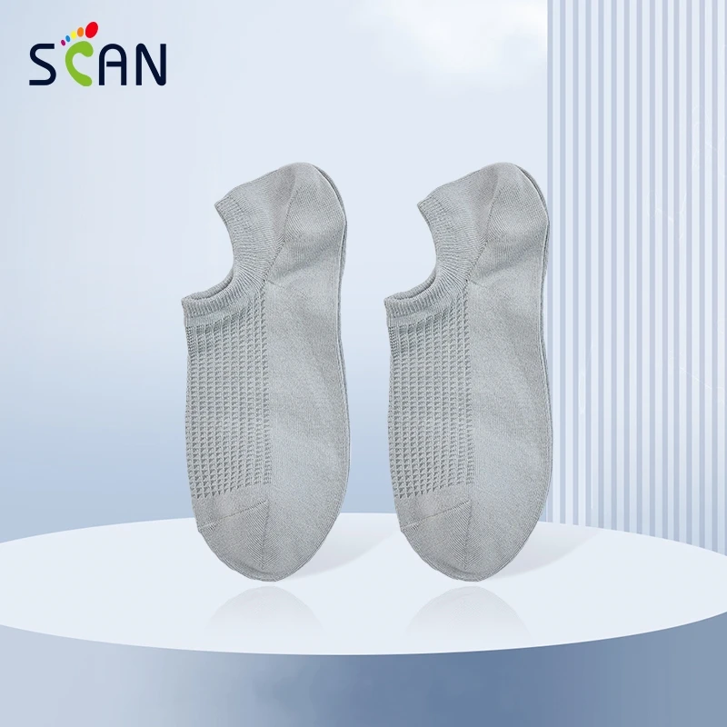 Cheap Low Cut Ankle Socks Mens Business Socks High Quality Custom Socks Wholesale Bulk Production Disposable Black White Gray