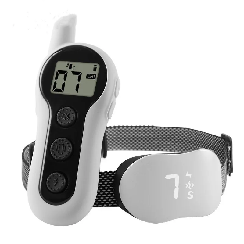 Hot Selling Waterproof Electronic Remote Trainer No Barking Training Collars Remote Dog Training Collar bark stopper