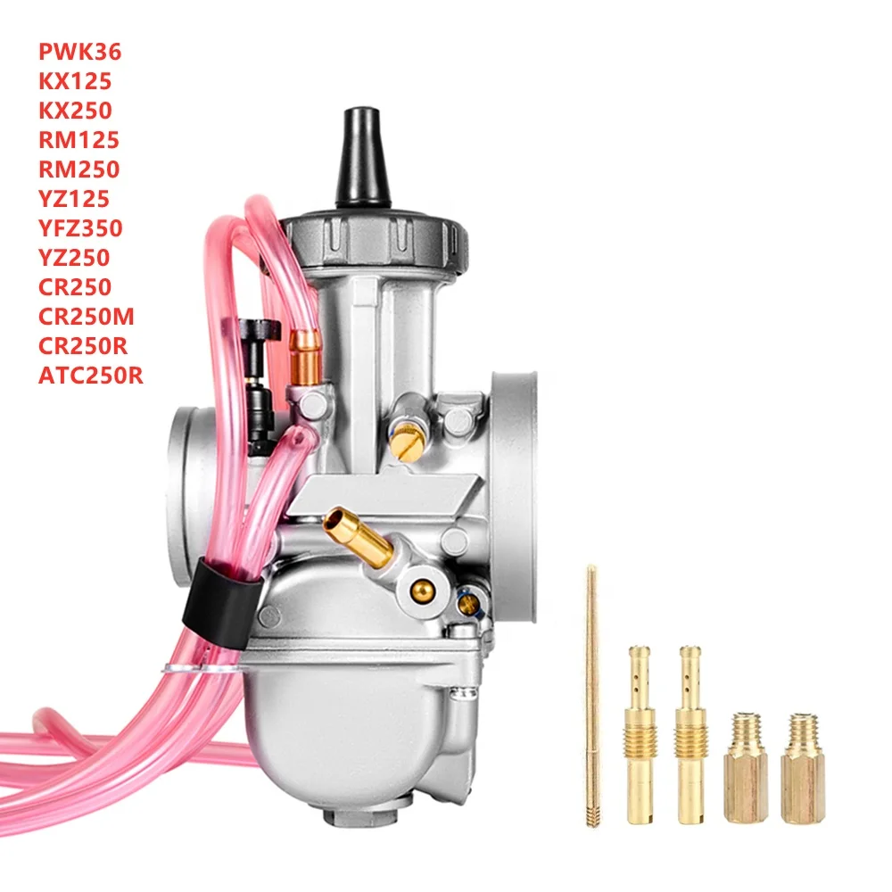 PWK36 PWK38 PWK 36MM 38MM Carburetor For Kawasaki KX125 KX250 Suzuki RM125 RM250 Yamaha YZ125 YZ250 Honda CR250 CR250M CR250R