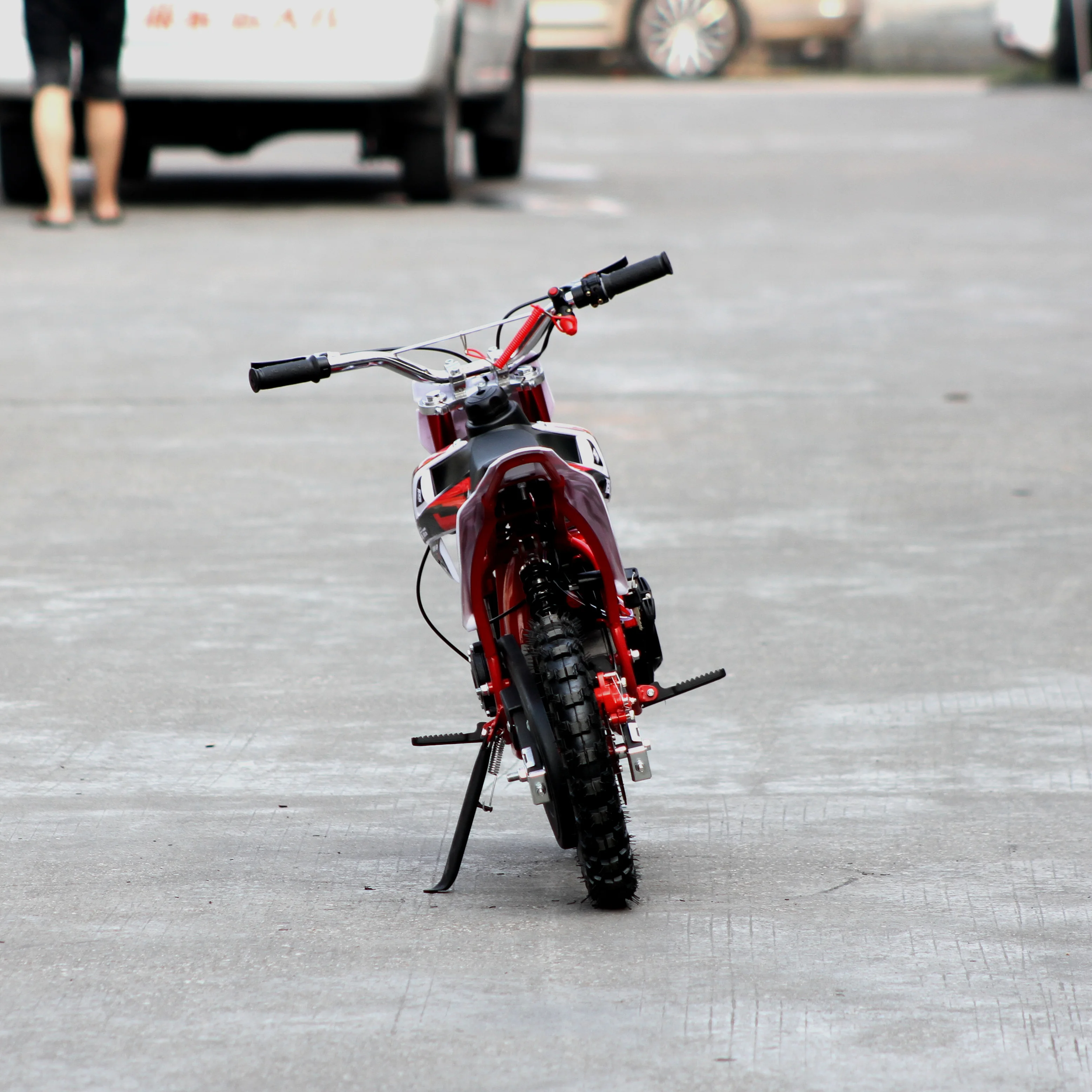 Modern design four-stroke hand pull start Gasoline-powered Kids Bike Mini Motorcycle Mini Dirt Bike 49cc