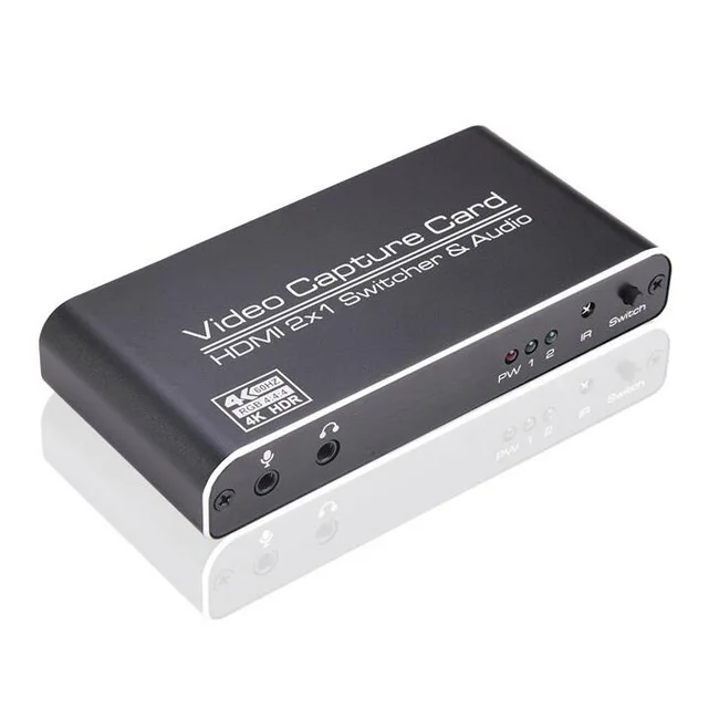 2x1 HDMI Switch to USB3.0 video capture support HDCP2.2v