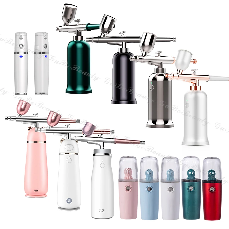 Распылитель для лица Gubebeauty, маленький осьминог, портативный милый инструмент для подачи воды, горячий парогенератор для лица с FCC & CE
