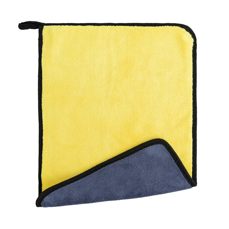 Factory microfiber cleaning cloth car cleaning products polishing glass cloth  Absorbent kitchen towels 30*30cm