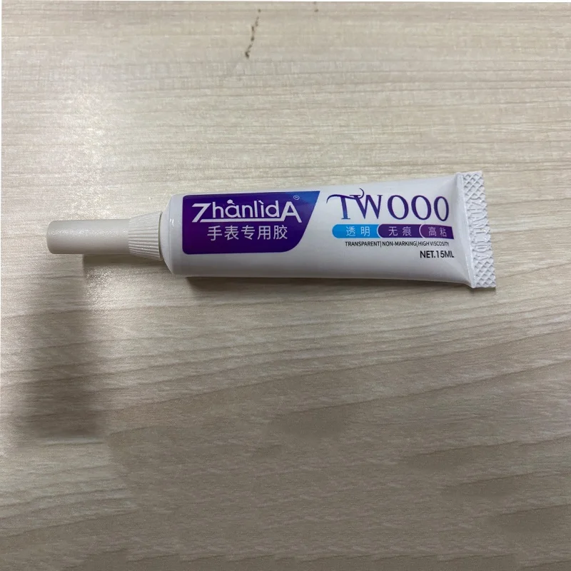 Zhanlida TW000 Clear Transparent Watch Repair Adhesive 15ML Glue