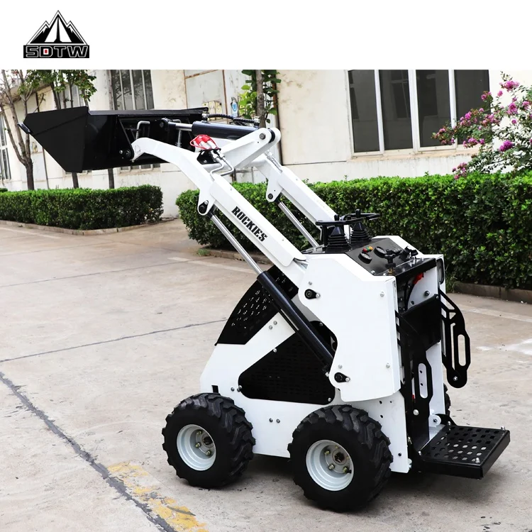 Chinese Cheap Epa Engine Mini Skid Steer loader 900kg 23hp Wheel Crawler Skidsteers loader track skidsteer attachments loader