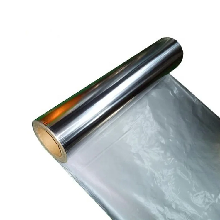 2024 hot sale Waterproof Metallized Film MPET+PE Film 12mic+8mic Plastic Film Roll