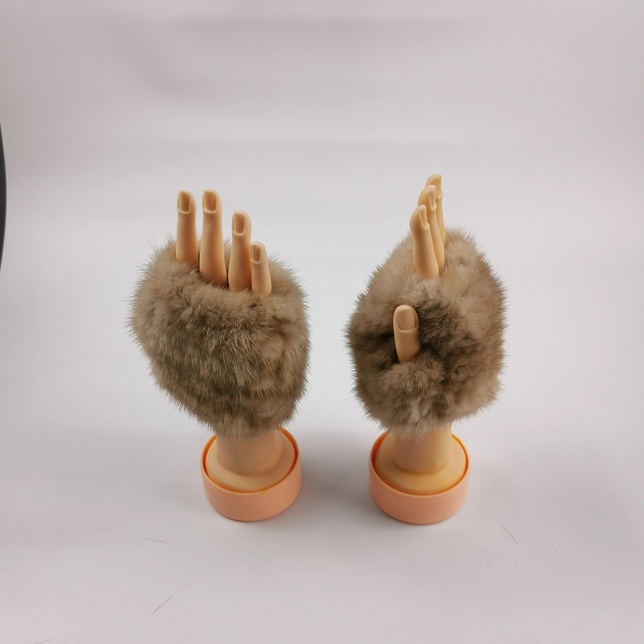 
Winter Warm Women Fashion Glove Lady Mink Fur Gloves/ Fur Gloves/Knitted Mink Fur Women Glove 