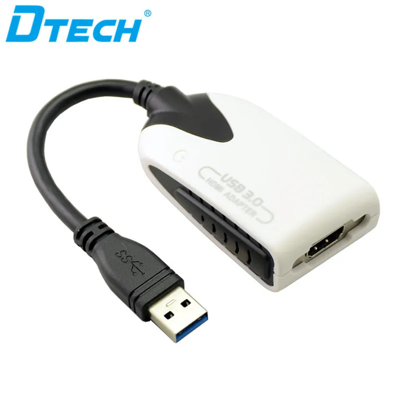 Сетевая ТВ 1920*1080 USB 3 0 к HD конвертер hdmi vga адаптер