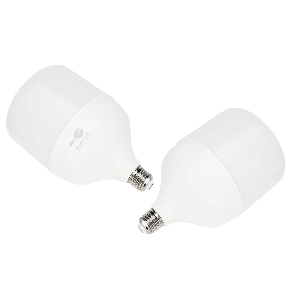 Decovolt  indoor outdoor LED bulb Die-casting Aluminum 3000K 6500K 8000K LED light bulb 5W 10W 13W 15W 20W 30W 40W 50W  T bulb