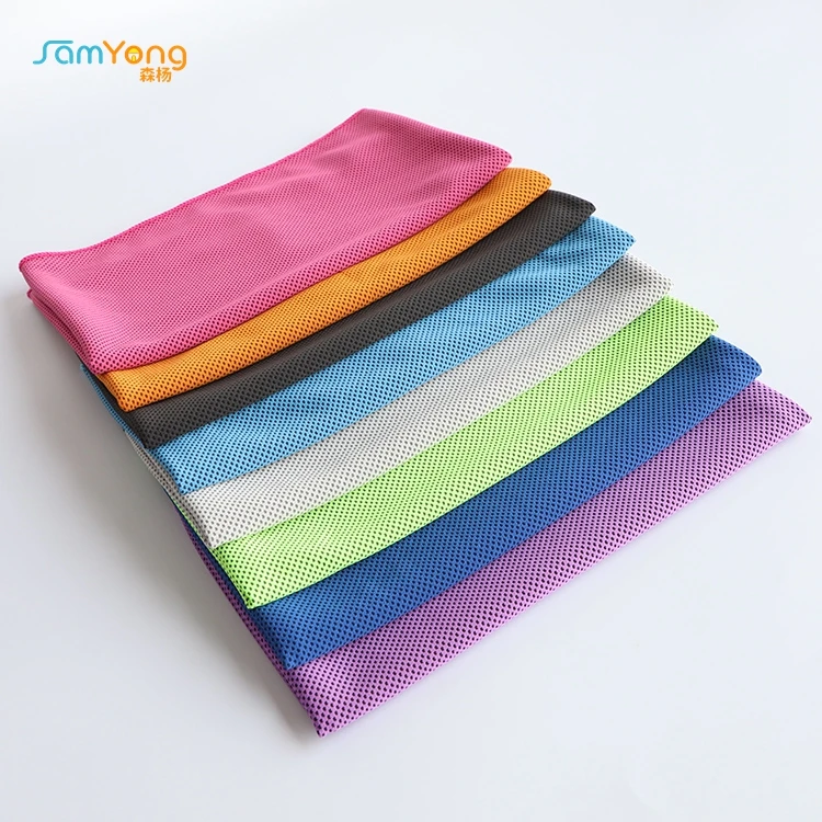 Factory price high quality quick cool  microfiber sport cooling towel