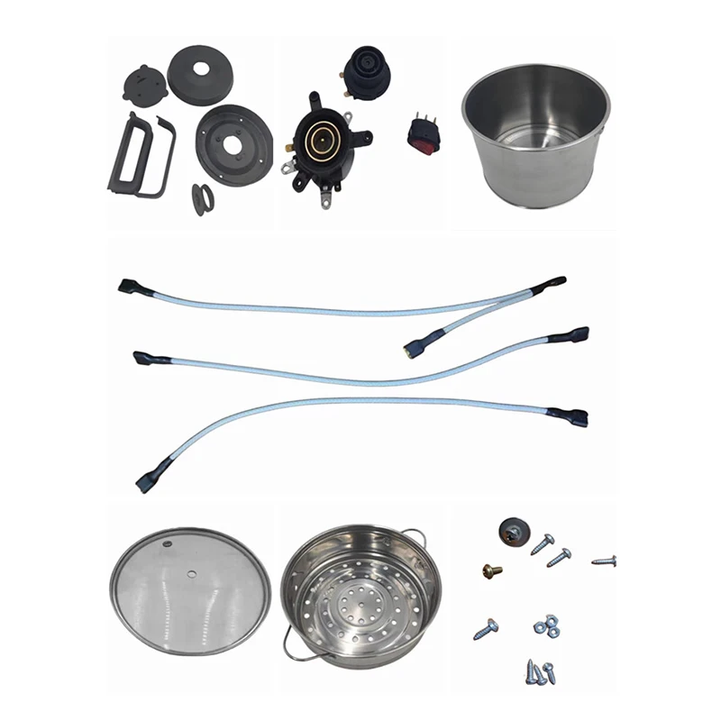 Small Kitchen Appliance Electric Kettle Water Boiler Steel Stainless Ramen Noodle Porridge Pot