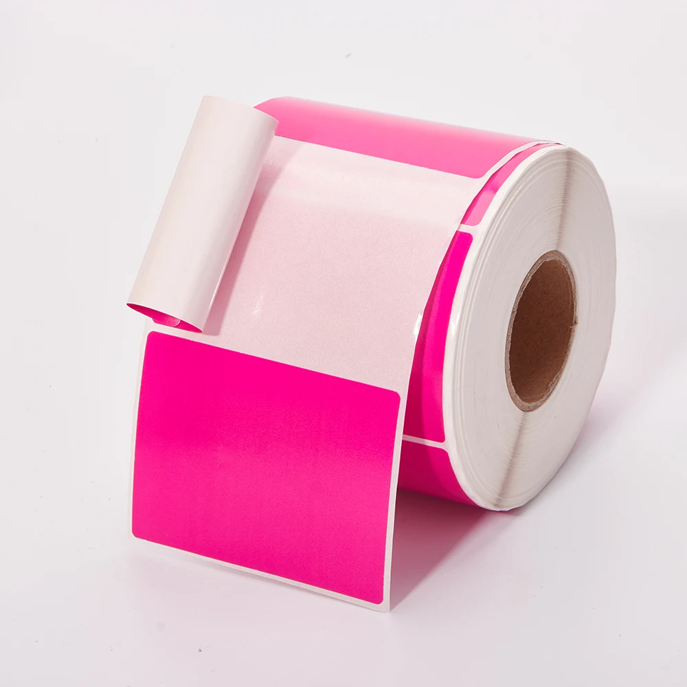 ODM&OEM Customized Any Color Waterproof  Thermal barcode printer sticker Paper label roll