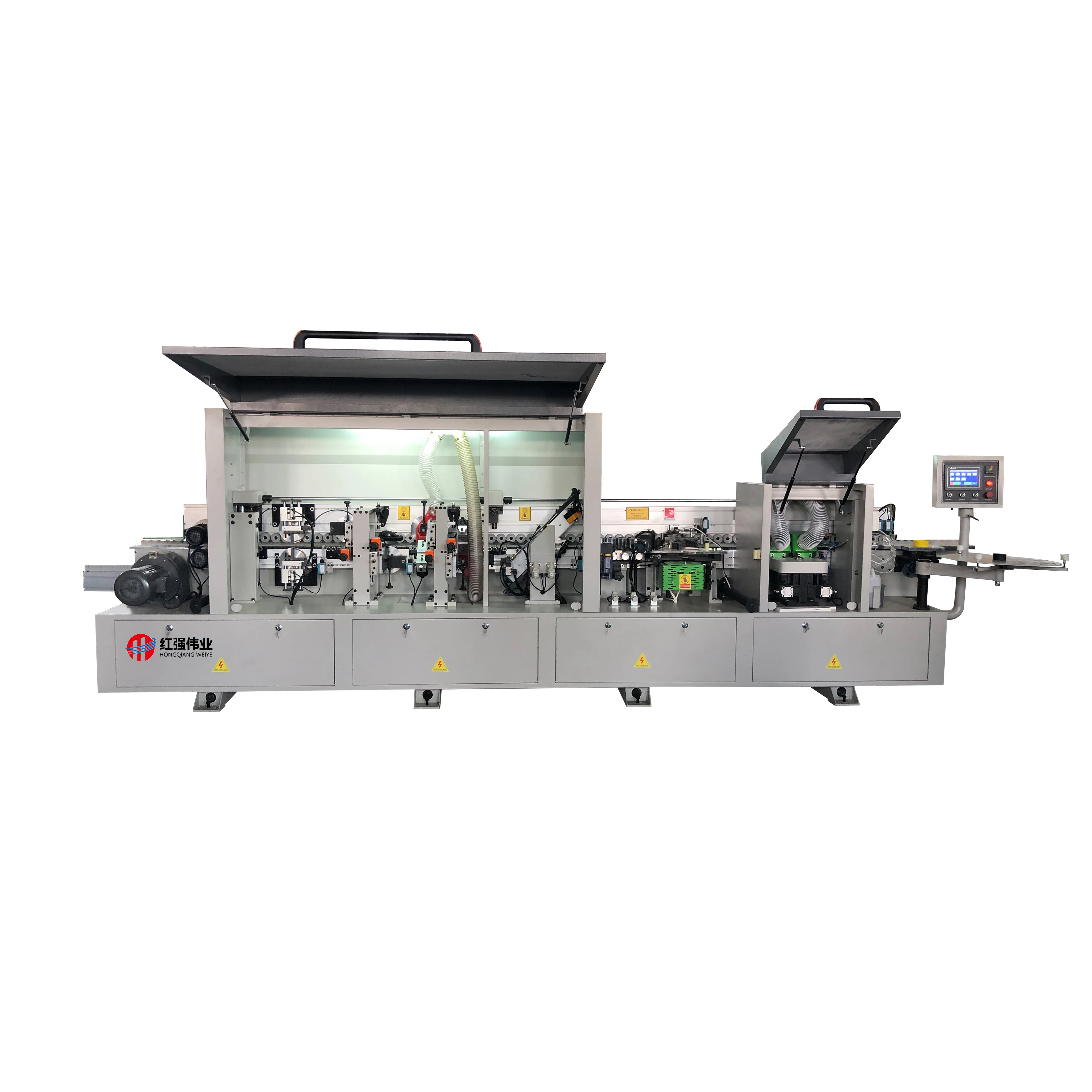 30mm edging board kitchen automatic edge banding machine production line for woodworking machine