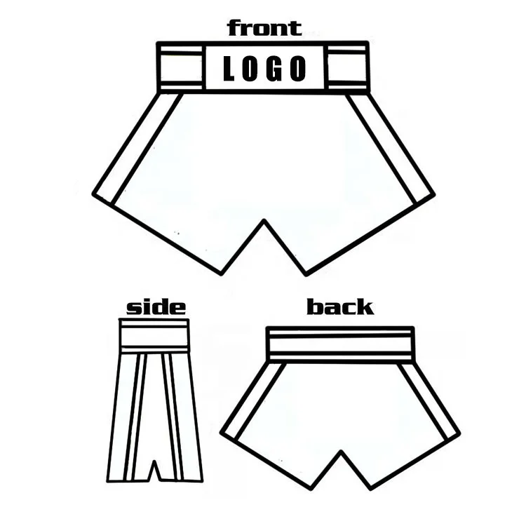 custom mistress wear muay thai Shorts compression fight men mma shorts