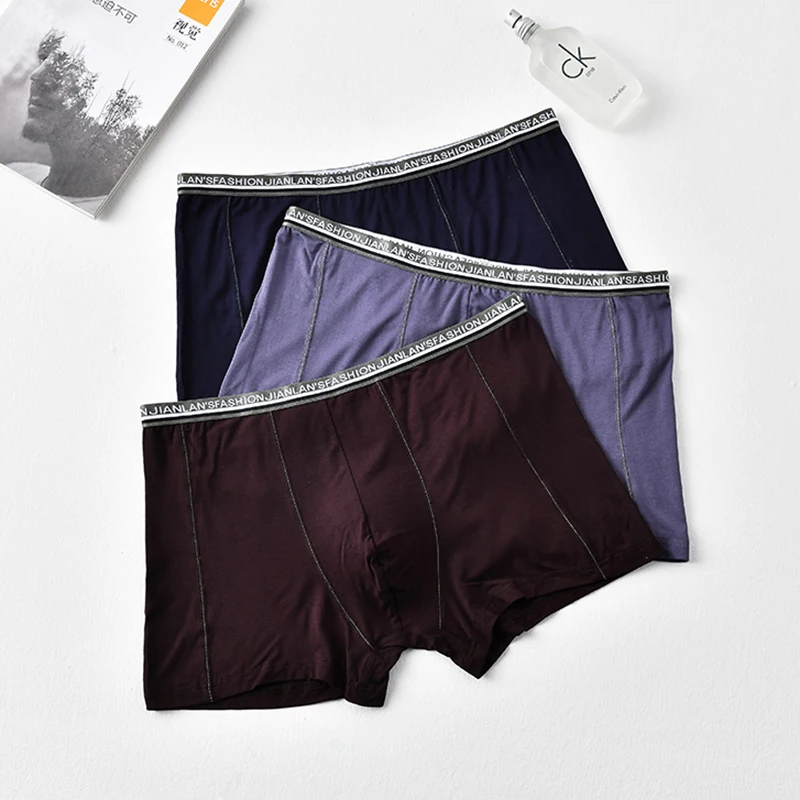 Мужские трусы-боксеры, Короткие трусы из бамбукового фирменные трусы, сексуальное мужское нижнее бельё, Мужские Фирменное наименование теплая одежда Теплый свитер мужской 93% Homme шаг Шер, теплые трусы, мужские боксеры