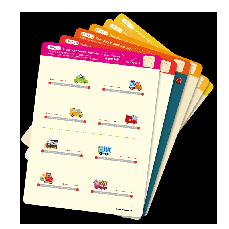 Pen Control Training Whole Brain Development Maze Puzzles Drawing Education For Early Learning Writing Skills Development