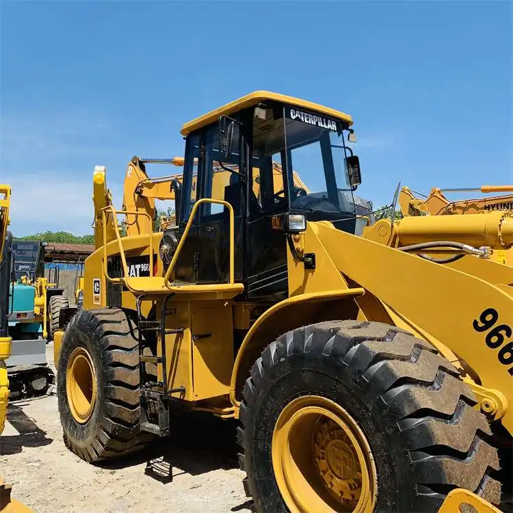 Б/у колесный погрузчик CAT 966H 950F б/у Колесный Cat 950 продажа ЭКСКАВАТОРА