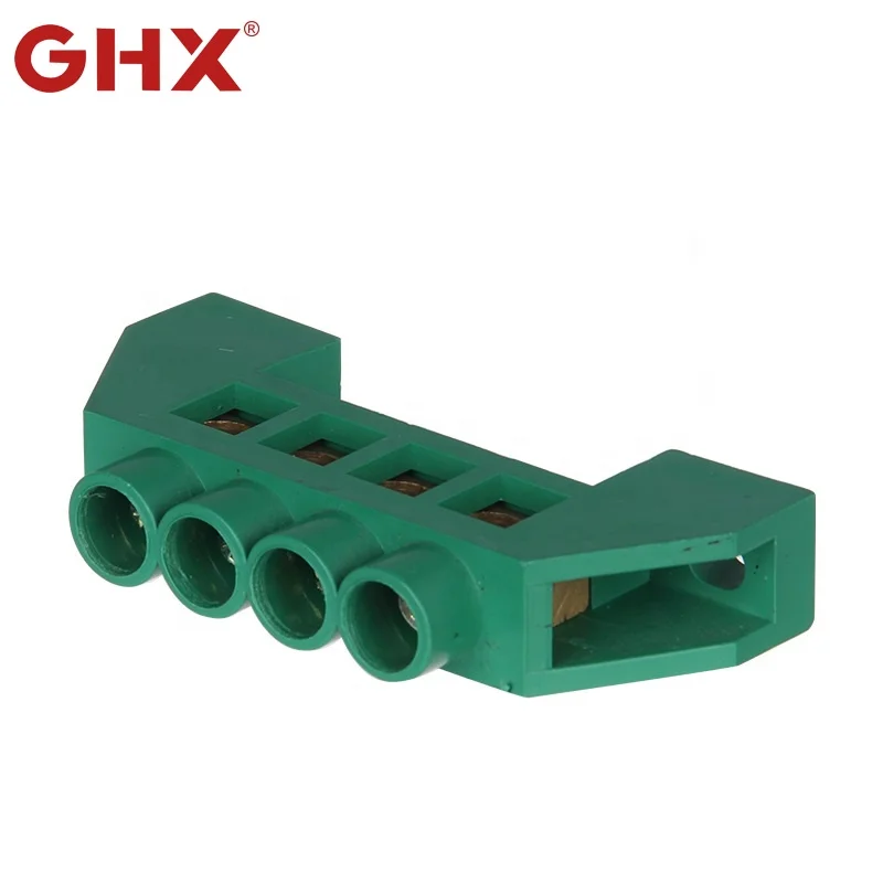 YL-001 whole plastic cover 4 ways  earth bar terminal block